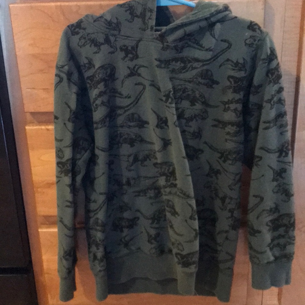 Kids dinosaurs hoodie size 7